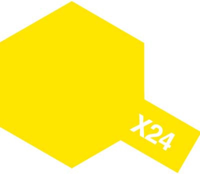 สีอะคริลิค Tamiya X-24 CLEAR YELLOW - TA80024
