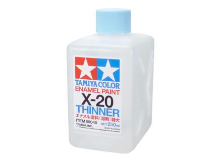 ทินเนอร์ Tamiya X-20 สำหรับสีเคลือบ 250ml - TA80040