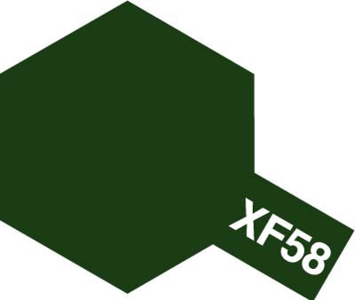 สีอะคริลิค Tamiya XF-58 สีเขียวมะกอก - TA81758