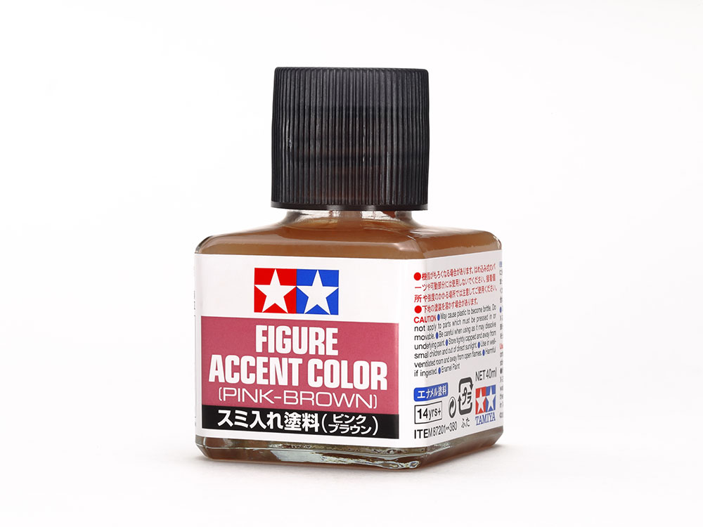 TA87201_1 สีตกแต่งโมเดล Tamiya Figure Accent Color (ชมพู-น้ำตาล) - TA87201