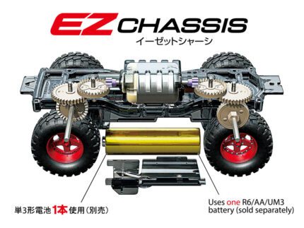 Tamiya 1/32 Trail Mini 4WD Kumamon (TA95173) - TA95173