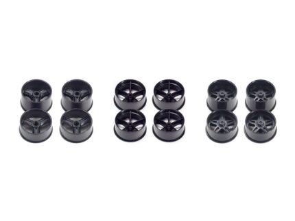 Tamiya Mini 4WD Carbon Rein Wheel L Dia. (TA95244) - TA95244