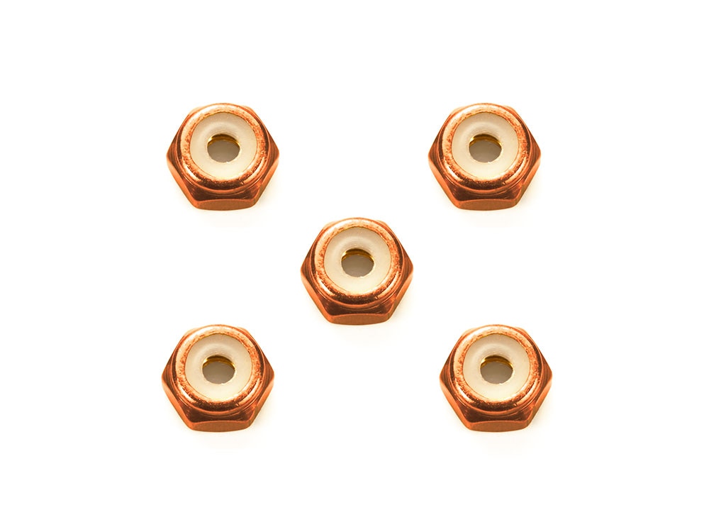 TA95556_1 Tamiya Mini 4WD Part 2MM Aluminum Lock Nut (TA95556) - TA95556