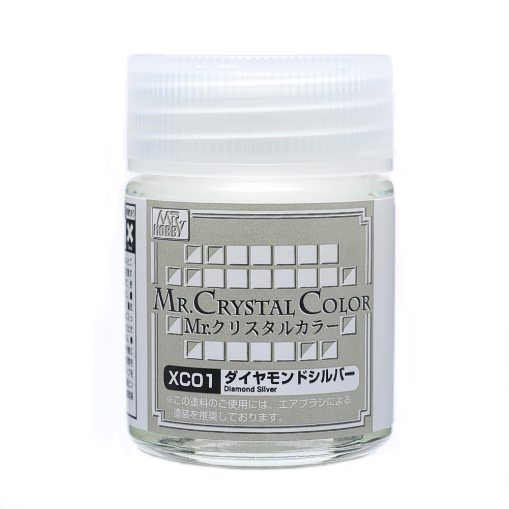 XC-01 สีแลคเกอร์ Mr.Color XC-01 - เงินคริสตัล - XC-01