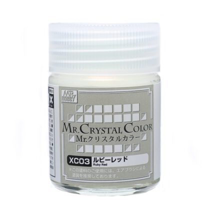 สีแลคเกอร์ MR.CRYSTAL RUBY RED - XC-03